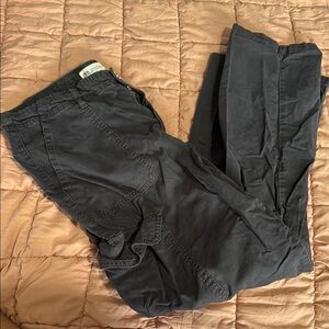 Zara Black Denim Cargo Classic Style